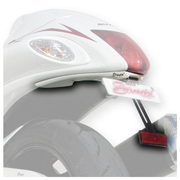 Ermax Ermax plate holder | gloss black (pearl nebular) | suzuki hayabusa gsx1300r 2008>2011